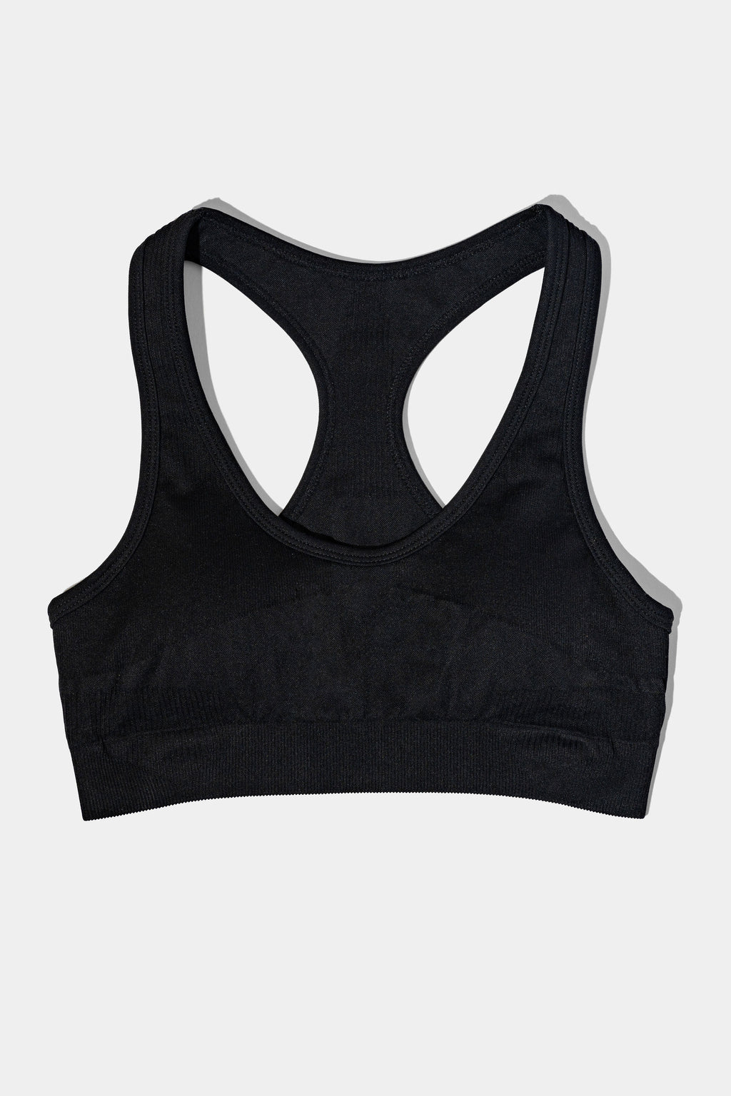 Nova Seamless Deep U Bra - Black