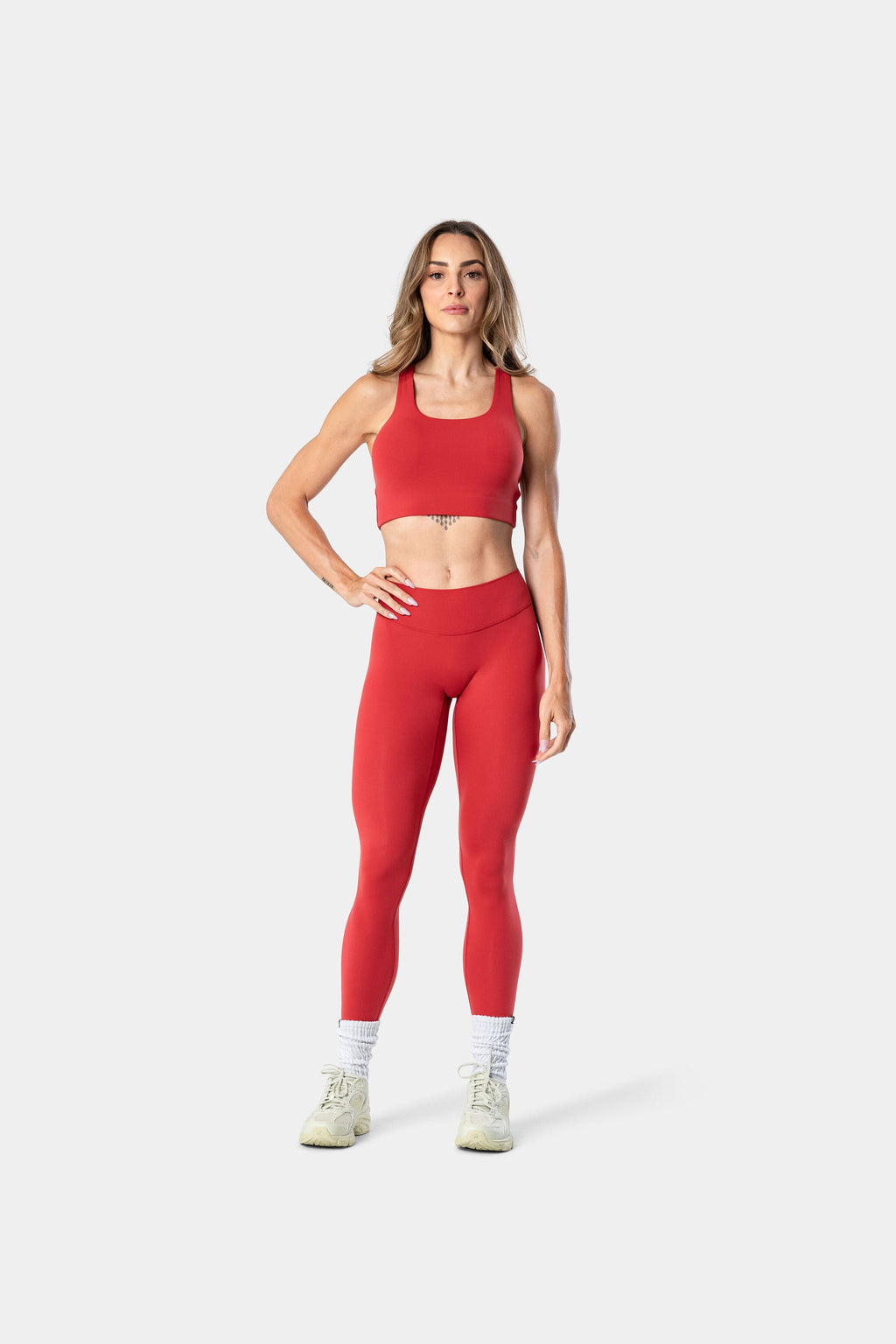 Lunara Legging - Flame Red 26"