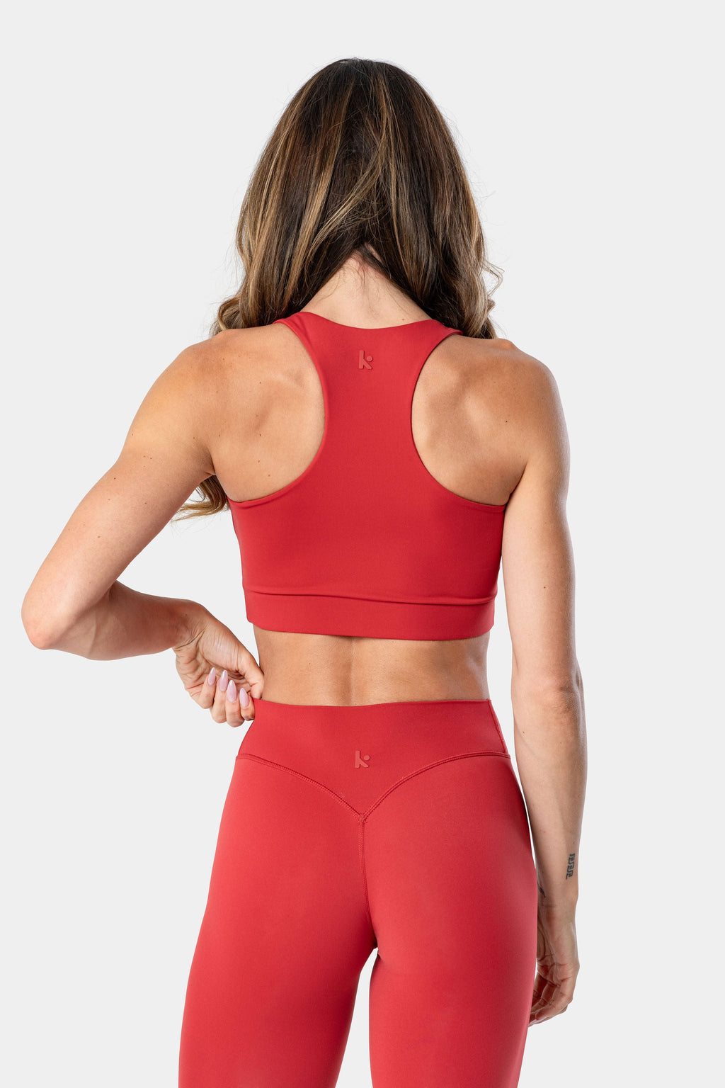 Lunara Legging - Flame Red 26"