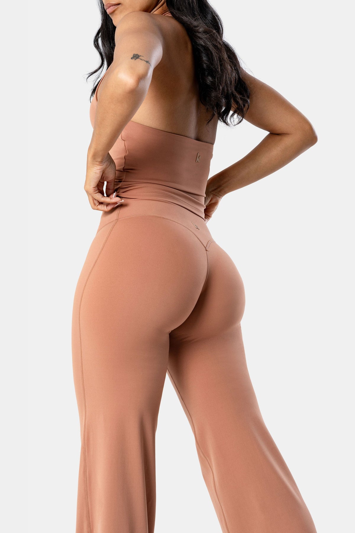 Lunara Flow Pant - Mocha Mousse 34"