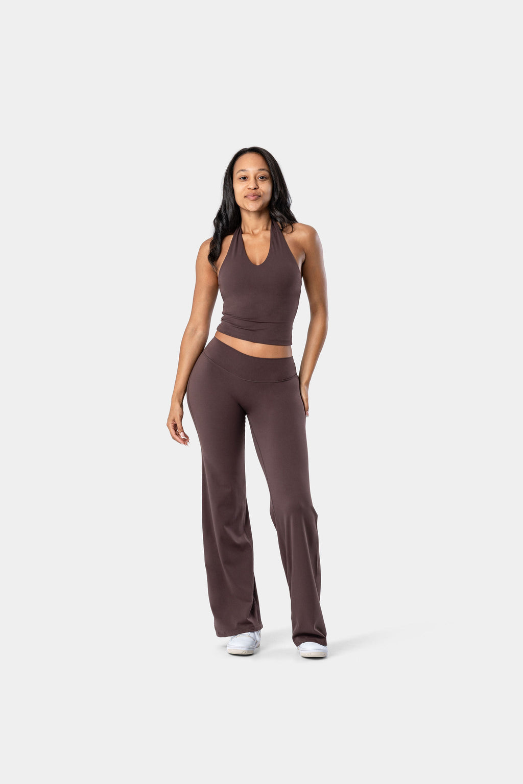 Lunara Flow Pant - Chocolate Brown 34"