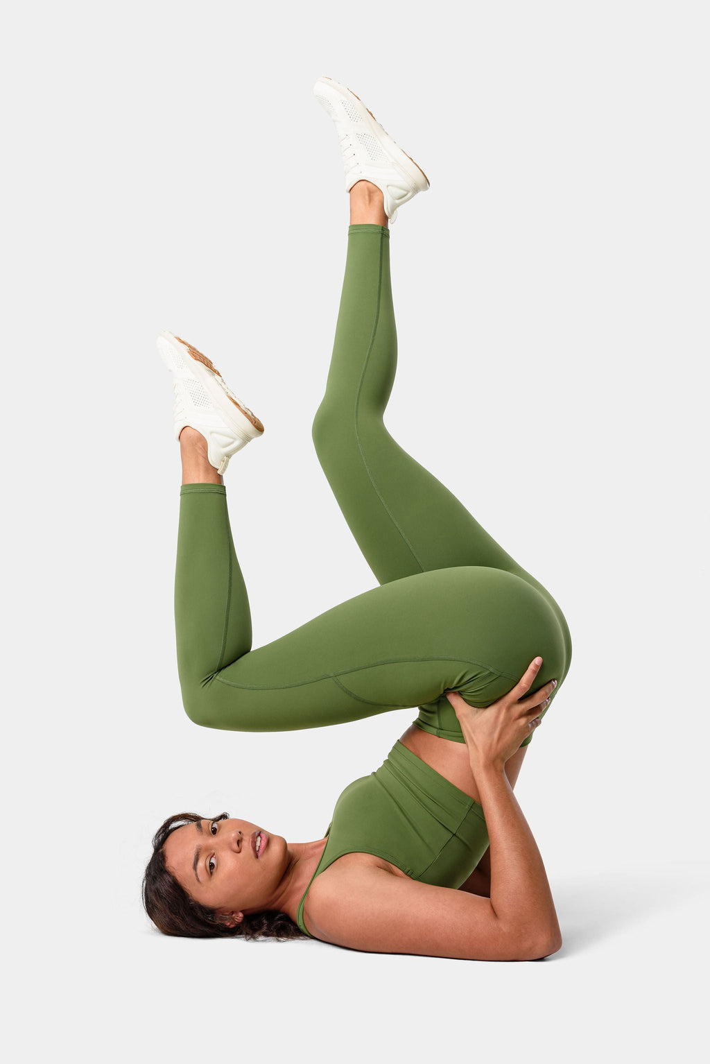 Hannah Pocket Leggings 25" - Jade Green