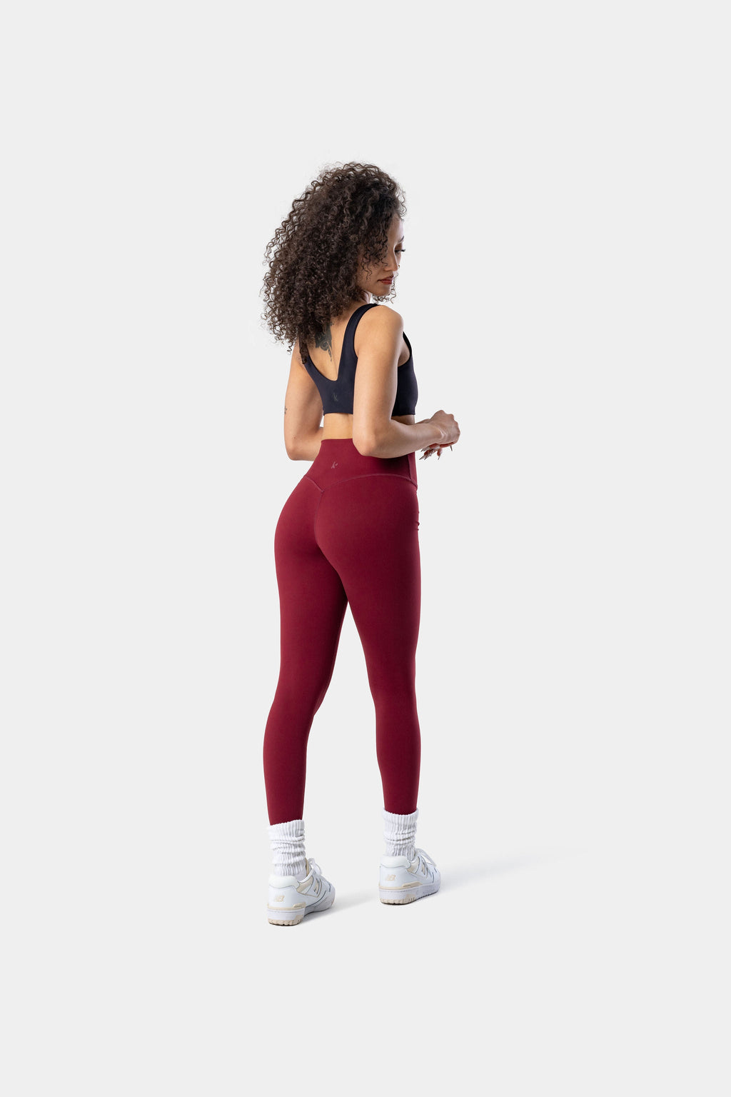 Serenity Leggings 25" - Ruby Wine