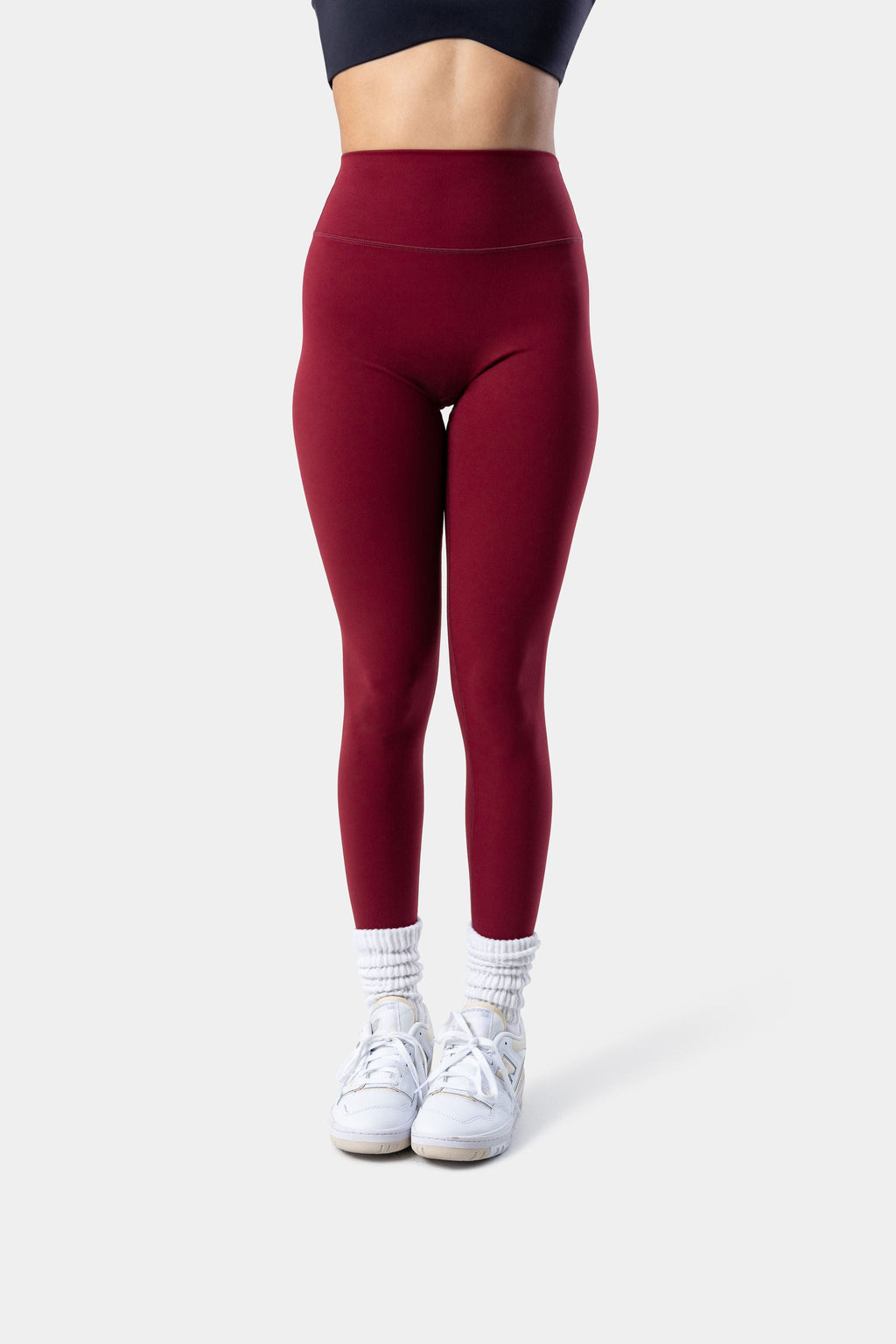 Serenity Leggings 25" - Ruby Wine