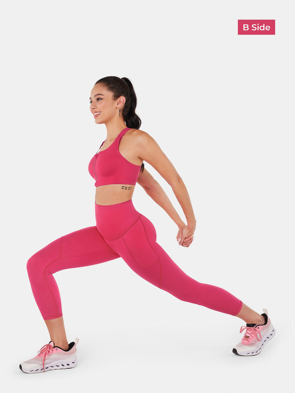 Body Sculpt Side Pocket 7/8 Leggings 2.0 (Reversible Wear)