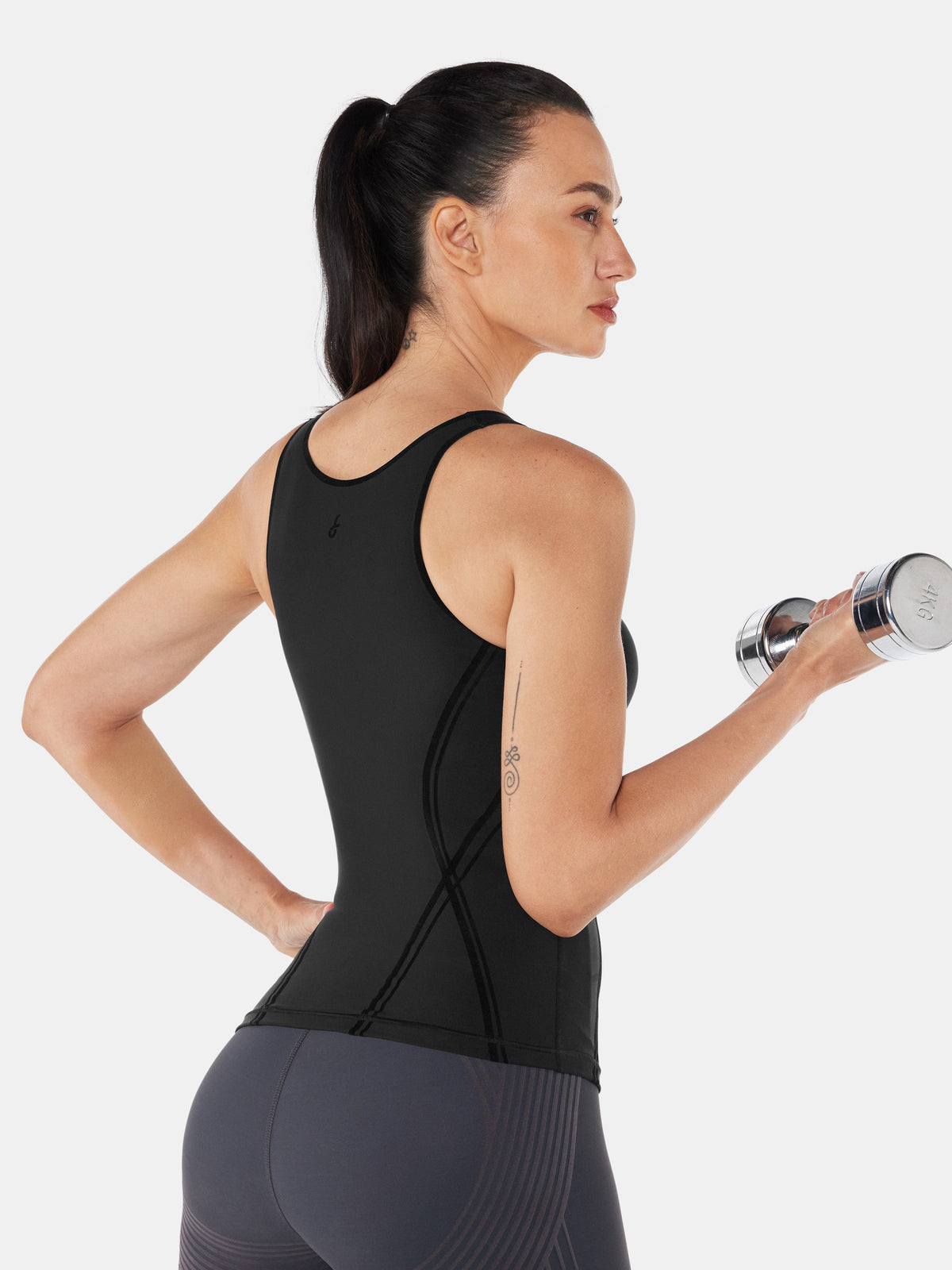 Body Sculpt Long Bra Tank, A-D Cups