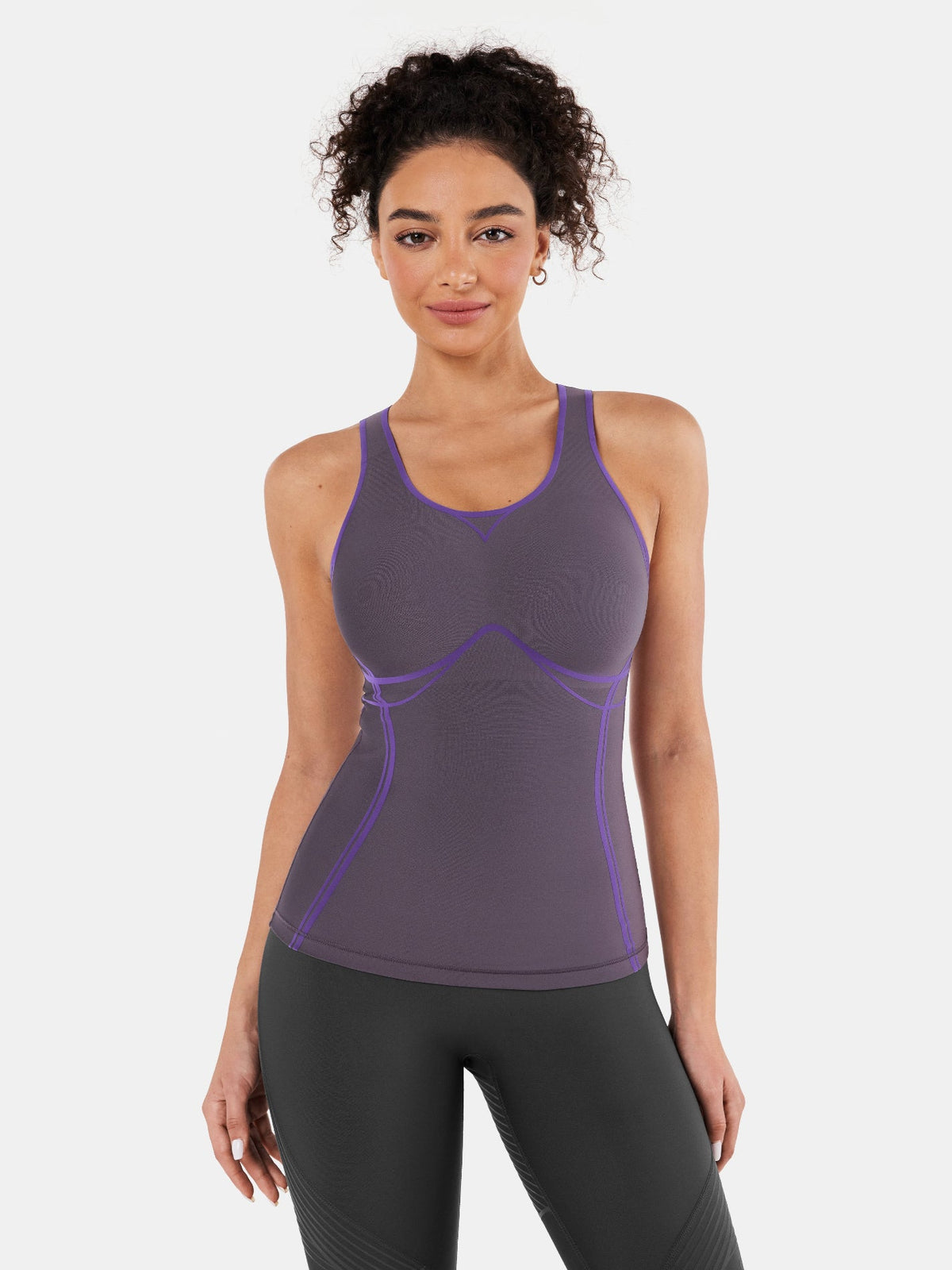 Body Sculpt Long Bra Tank, A-D Cups