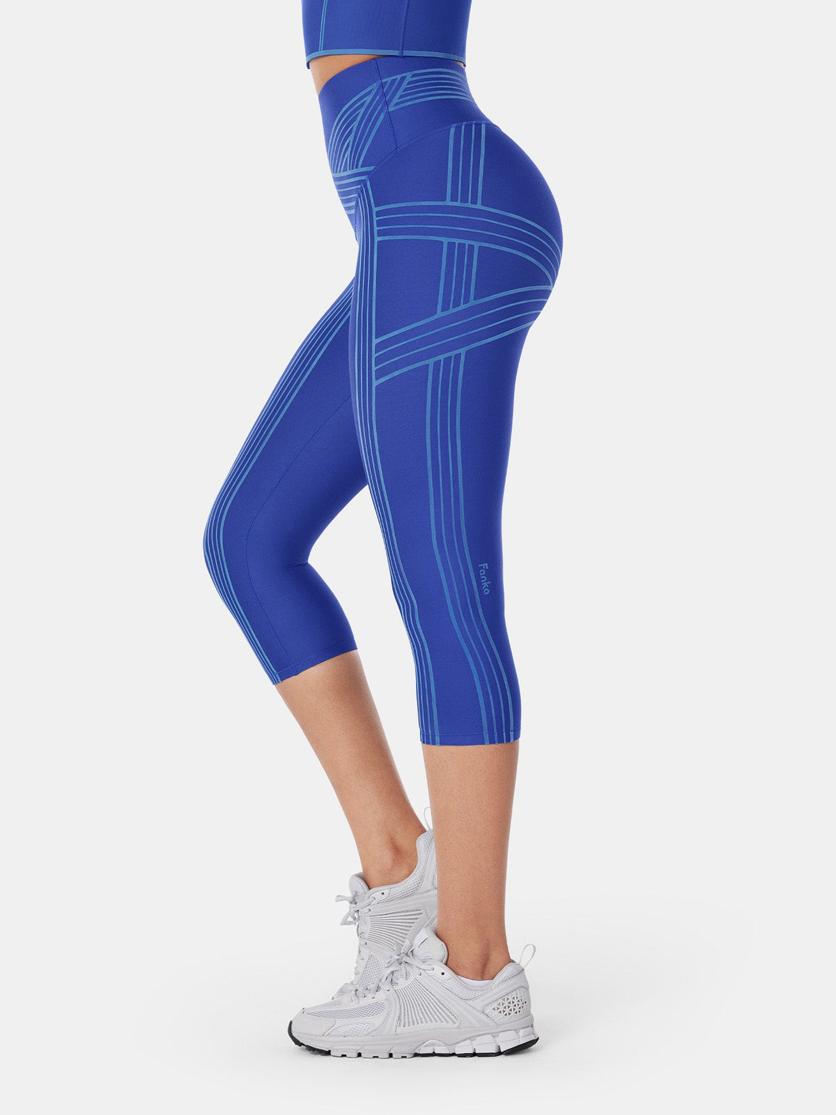 Resistance Capri Leggings (Reversible Wear)