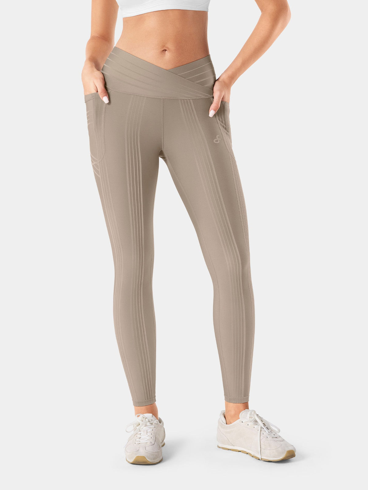 Resistance V-Waist Leggings (Reversible Wear)