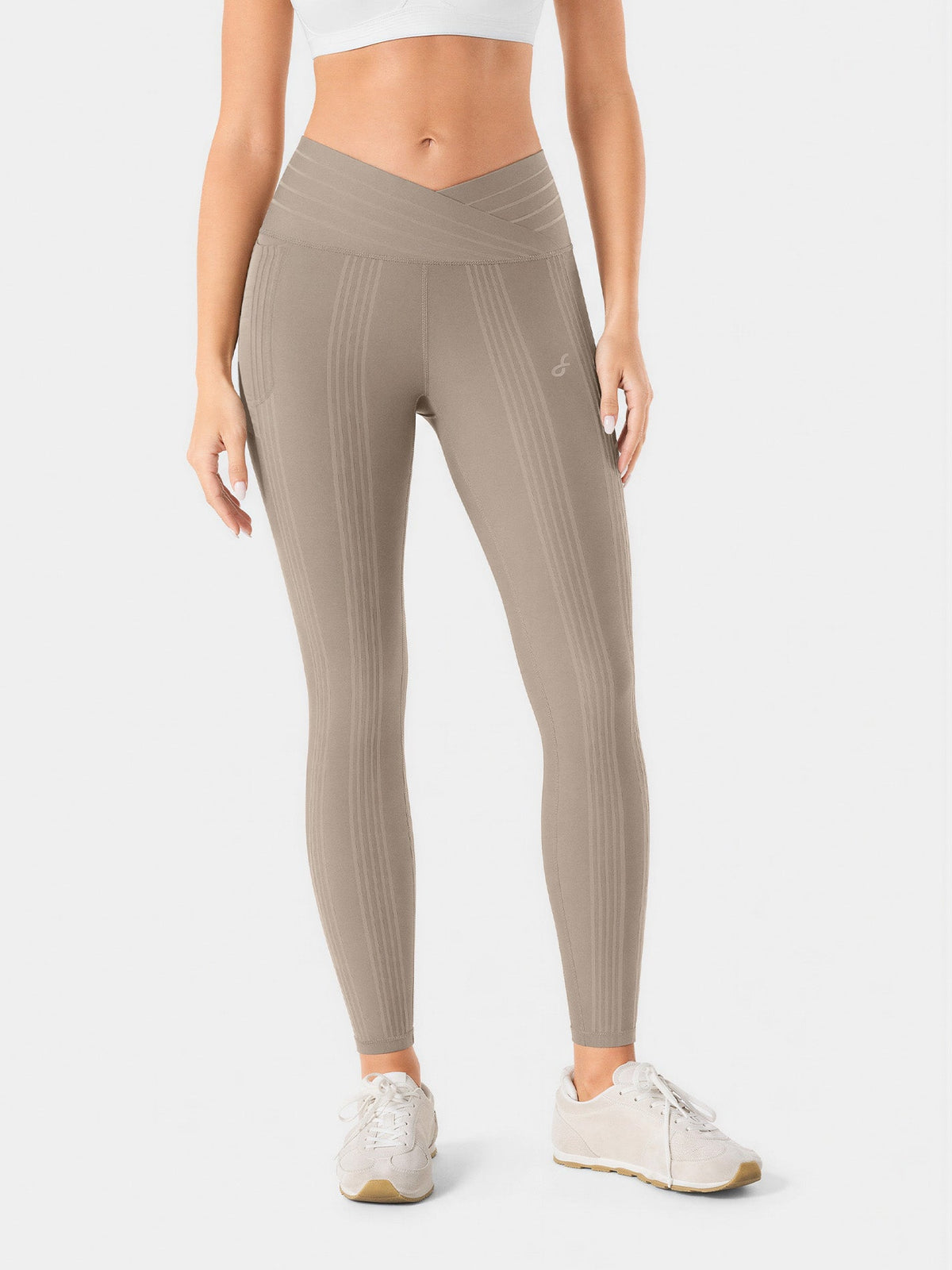 Resistance V-Waist Leggings (Reversible Wear)